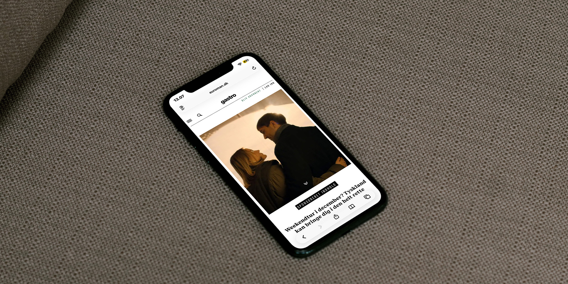 The campaign as a mobile advertorial